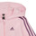 Clothing Girl sweaters Adidas Sportswear LK 3S FL FZ HD Pink / Violet