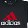Clothing Boy short-sleeved t-shirts Adidas Sportswear BL 2 TEE Black / Red / White