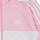 Clothing Girl Tracksuits Adidas Sportswear 3S TIBERIO TS Pink / White / Violet