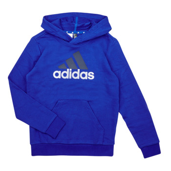 Clothing Boy sweaters Adidas Sportswear BL 2 HOODIE Blue / White