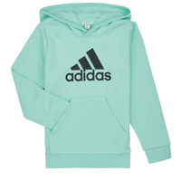 Clothing Children sweaters Adidas Sportswear BL HOODIE Green / Black