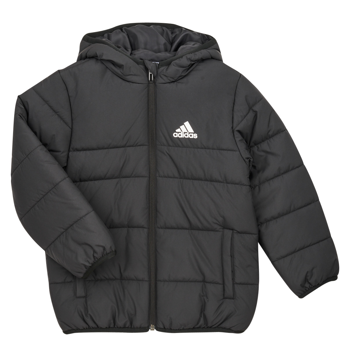 Adidas Sportswear JK NET - Child coats ! - Black Clothing PAD Spartoo Free | Duffel JKT delivery