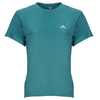 Clothing Women short-sleeved t-shirts adidas Performance RUN IT TEE Blue
