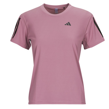 Clothing Women short-sleeved t-shirts adidas Performance OWN THE RUN TEE Violet