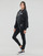 Clothing Women sweaters Converse RETRO CHUCK TAYLOR FULL-ZIP HOODIE Black