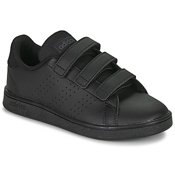 Shoes Boy Low top trainers Adidas Sportswear ADVANTAGE CF C Black