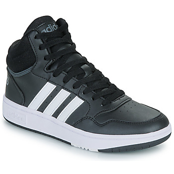Shoes Boy High top trainers Adidas Sportswear HOOPS MID 3.0 K Black / White