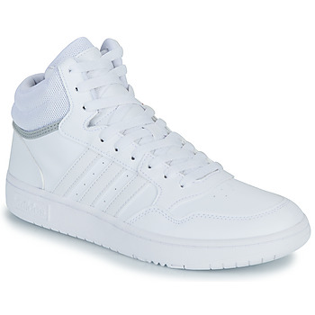 Shoes Children High top trainers Adidas Sportswear HOOPS MID 3.0 K White