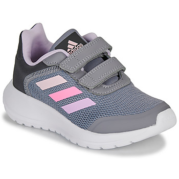 Shoes Girl Low top trainers Adidas Sportswear Tensaur Run 2.0 CF K Grey / Pink
