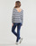 Clothing Women jumpers Only ONLLIRA L/S STRING TOP JRS Marine
