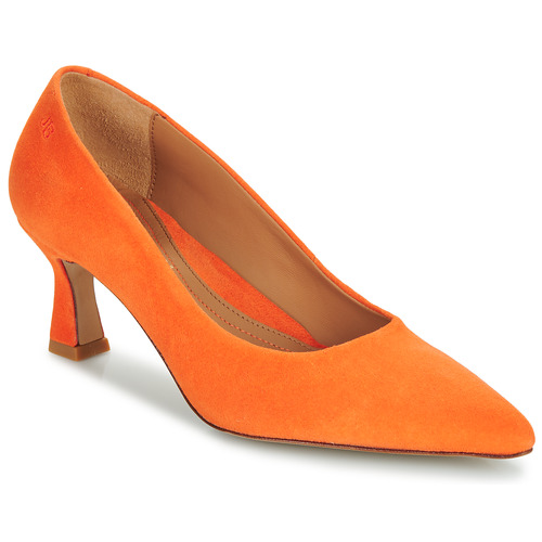 Shoes Women Court shoes JB Martin LIERRE Velvet / Orange