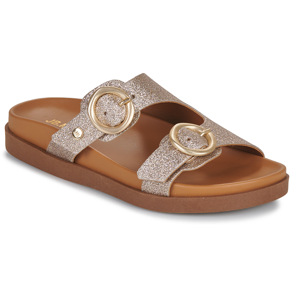 Shoes Women Sandals JB Martin AUDACE Glitter / Platinum