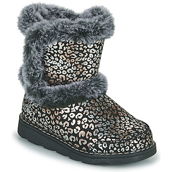 Shoes Girl Mid boots Mod'8 ALDOUXA Black / Silver