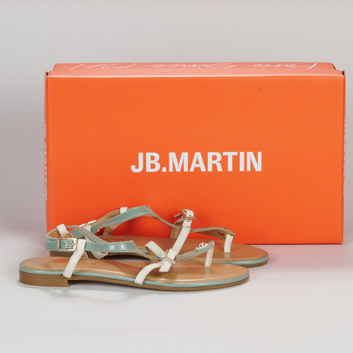 Shoes Women Sandals JB Martin AISSA Vintage / Sauge / Chalk
