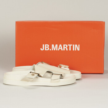 Shoes Women Sandals JB Martin AUDACE Buffle / Off / White