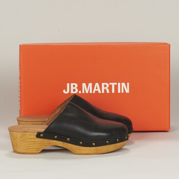 Shoes Women Clogs JB Martin ALICE Veal / Black
