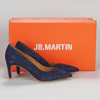 Shoes Women Court shoes JB Martin ELSA Goat / Velvet / Marine