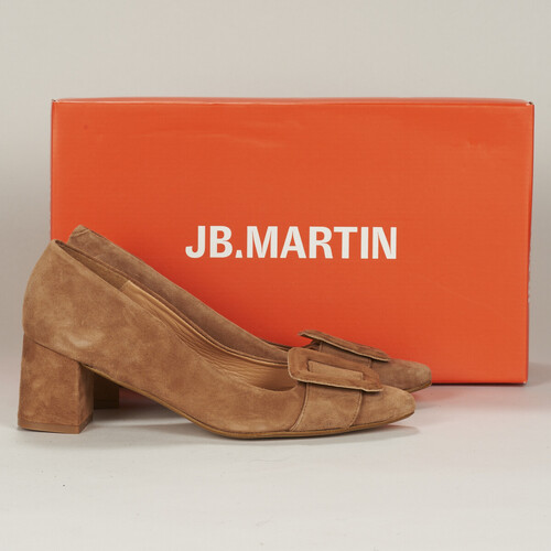 Shoes Women Court shoes JB Martin VERACE Goat / Velvet / Camel