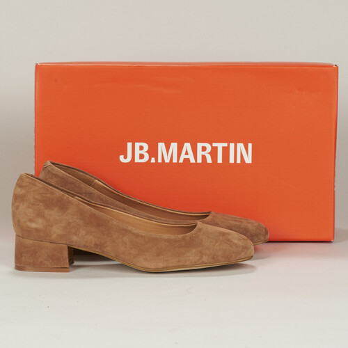 Shoes Women Court shoes JB Martin VIRGINIA Goat / Velvet / Camel