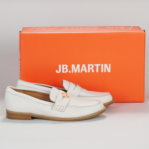Shoes Women Loafers JB Martin LONDRES White