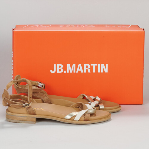 Shoes Women Sandals JB Martin AGATHE Brown