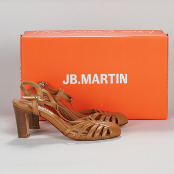 Shoes Women Sandals JB Martin LOYALE Nappa / Camel