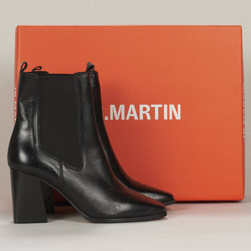 Shoes Women Ankle boots JB Martin PALMA Veal / Black