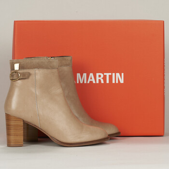 Shoes Women Ankle boots JB Martin LOVE Veal / Crust / Mocca
