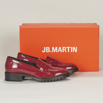 Shoes Women Loafers JB Martin BOLERO Varnish / Bordeaux