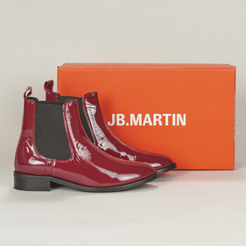 Shoes Women Mid boots JB Martin ATTENTIVE Varnish / Bordeaux