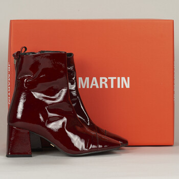 Shoes Women Ankle boots JB Martin VANESSA Varnish / Bordeaux