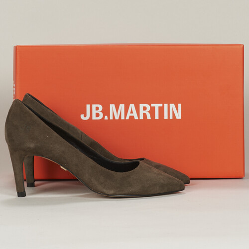 Shoes Women Court shoes JB Martin ELSA Goat / Velvet / Kaki