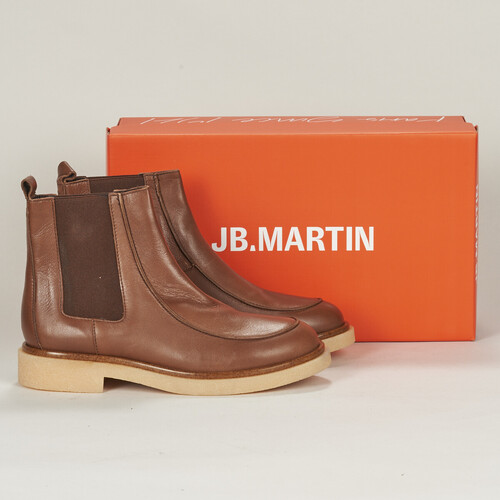 Shoes Women Loafers JB Martin ROXANE Veal / Soft / Ebony