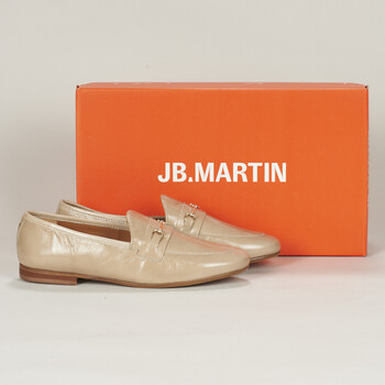 Shoes Women Loafers JB Martin FRANCHE Veal / Vintage / Beige