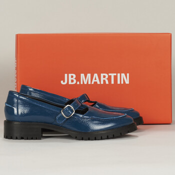 Shoes Women Derby shoes JB Martin BIANCA Varnish / Blue / Rock
