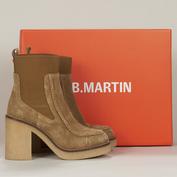 Shoes Women Ankle boots JB Martin BRITANIE Crust / Velvet / Mocca