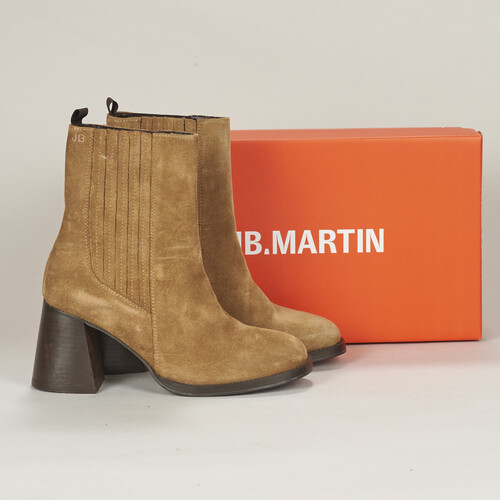Shoes Women Ankle boots JB Martin BACALI Crust / Velvet / Mocca