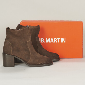 Shoes Women Ankle boots JB Martin BENITA Crust / Oiled / Ebony