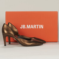 Shoes Women Court shoes JB Martin ENVIE Goat / Metal / Brown