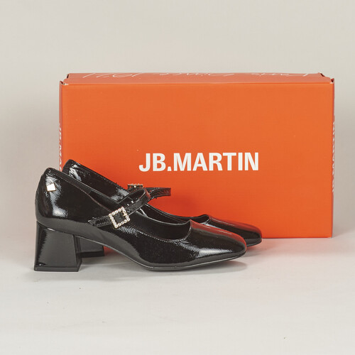 Shoes Women Ballerinas JB Martin VISATO Varnish / Black