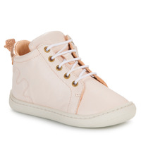 Shoes Girl High top trainers Easy Peasy MY DEBOO LACET Pink