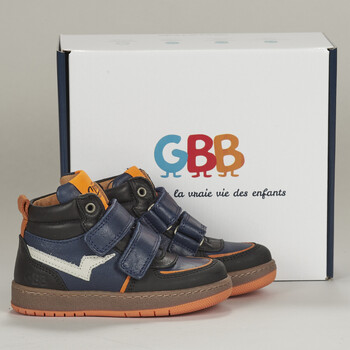 Shoes Boy High top trainers GBB ODAFI Blue