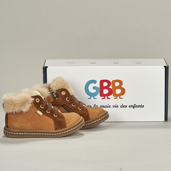 Shoes Girl High top trainers GBB  Brown
