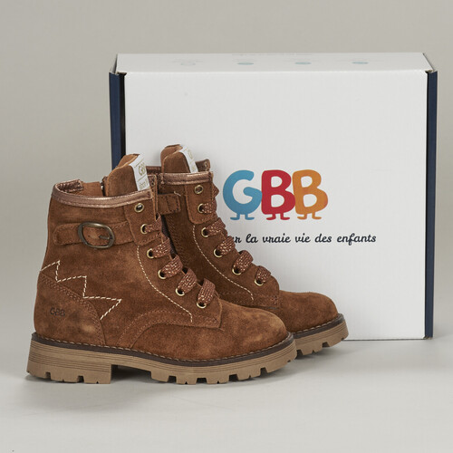 Shoes Girl Mid boots GBB  Brown