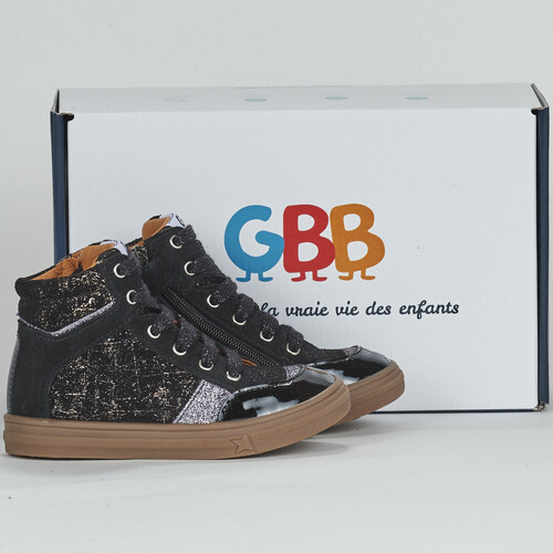 Shoes Girl High top trainers GBB  Black