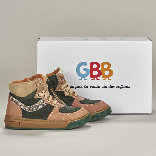 Shoes Girl High top trainers GBB  Green