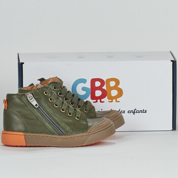 Shoes Boy High top trainers GBB  Green