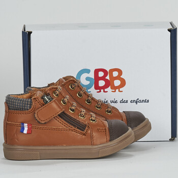 Shoes Boy High top trainers GBB LEO Brown