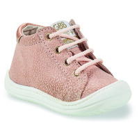 Shoes Children High top trainers GBB FLEXOO BABY Pink