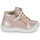Shoes Girl High top trainers GBB FLEXOO ZIPETTE Pink